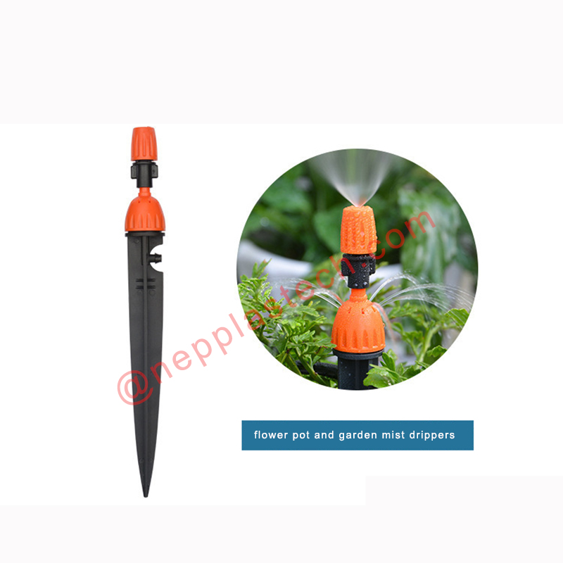 adjustable garden watering dripper irrigation mist spinklers and drip emitters for tree