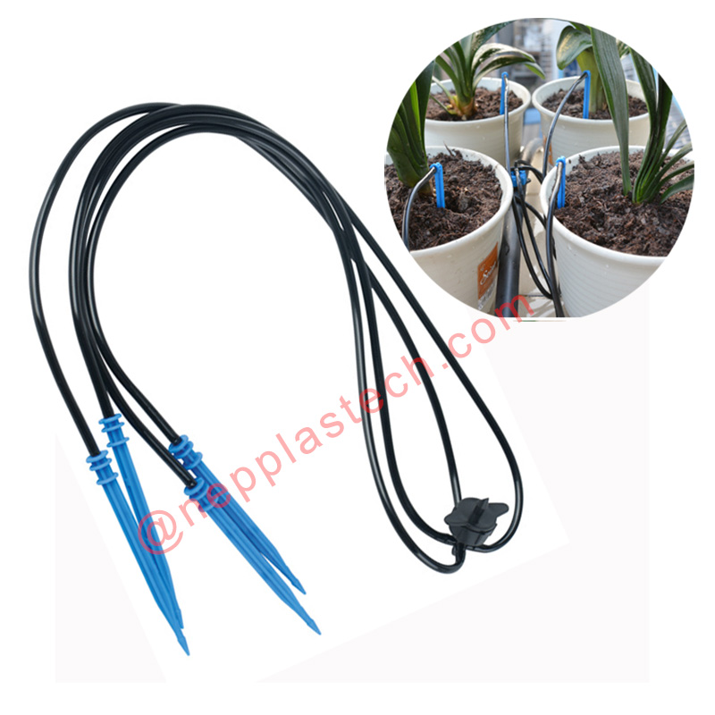 orchard Planting micro spray irrigation stake sprinklers online arrow drippers for flower pot