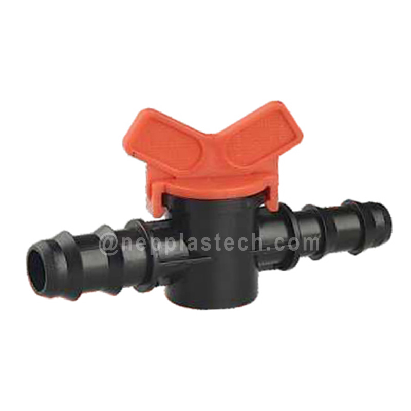 garden automatic irrigation system drip hose pipe 20mm to 16mm reducing barbed valve connectors